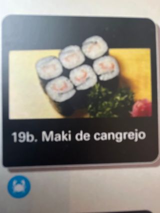 Maki De Cangrejo (8 Pzs.)