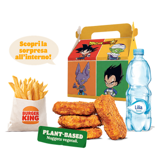 King Junior Menù Plant Based Nuggets