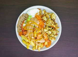 Shawarma Chicken Mozzarella