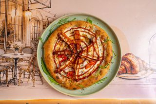 Pizza Poulet Crispy BBQ