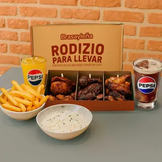 Brasalover combo (para 2 personas)
