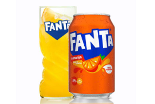 Fanta Naranja Lata 330ml