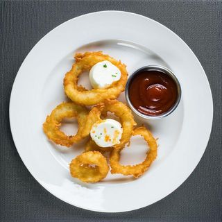 Mozzarella onion rings - 6 pezzi