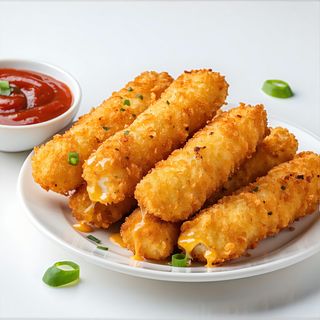 Paluszki z sera mozzarella