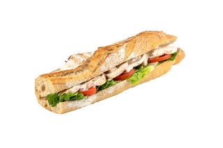 Bocadillo de pollo mayonesa