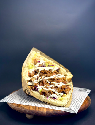 Kebab w bułce samo mięso 300g