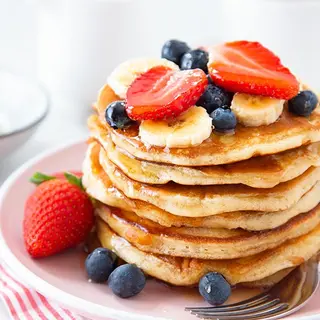 Panqueca com Fruta
