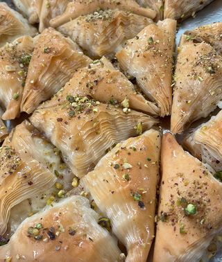 Baklava Al Horno Con Crema 