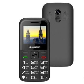 Teléfono Móvil Sunstech Cel 4 Negro - 8429015019500