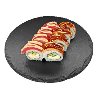 Філадельфія DeLuxe з вугрем і тунцем 320г