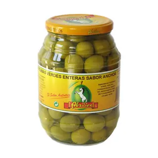 Aceituna Con Hueso Sabor Anchoa (480 G.)