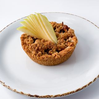 Tarta de manzana, canela, jengibre e higos