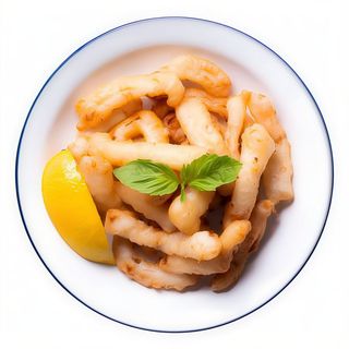 Rabas De Calamar Fritas