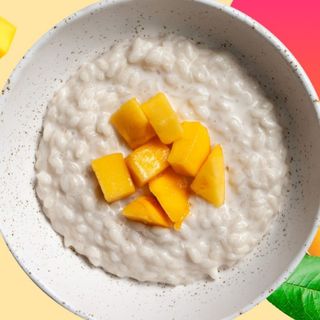 Рисовая каша с манго