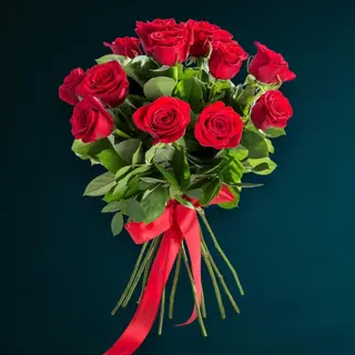 Buchet 13 Trandafiri Rosii