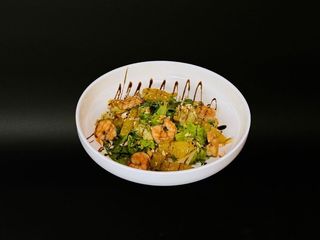 Салат з креветкою та цитрусом (270g)