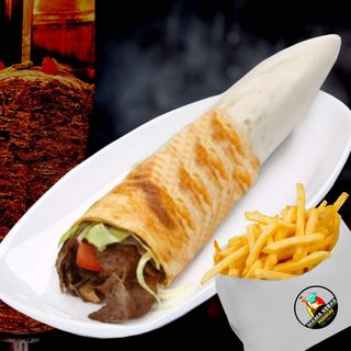 Nr.1-Rollo Kebab Tortilla + frytki