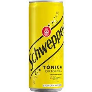 Schweppes lata 330ml.