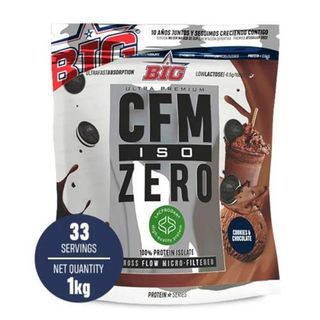 CFM ISO ZERO 100% Protein Isolate Cookies & Chocolate Big 1Kg. 