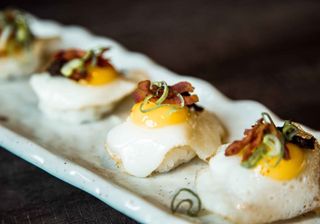 101 Nigiri Tamago 2pz Riso E Uova Quaglia Grigliato