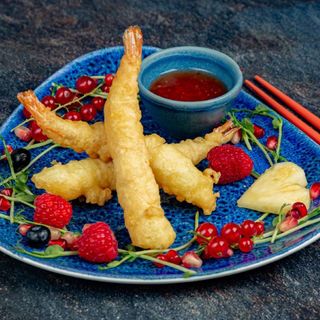 Krewetki w tempurze 3 szt