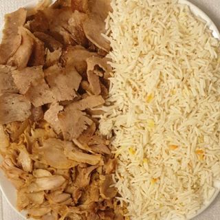 Kebab Box Carne Y Arroz (Grande)