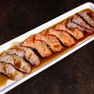 054.Carpaccio mix flambe