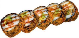 93. Uramaki Llagostí Arrebossat Amb Alvocat I Philadelphia (6 Uds.)