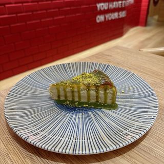 Tarta De Queso Sabor Pistacho