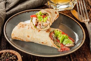 Запеченная двойная шаурма (говядина)