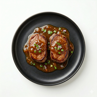 Medallones De Solomillo Ibérico Con Salsa De Tamarindo