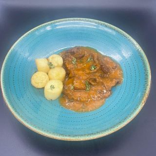 Fricandó tradicional de ternera ecológica