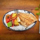 Пъстърва на тиган или плоча 350гр.