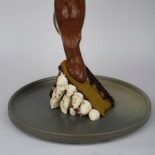 BROWNIE CHEESECAKE PISTACHE TIRAMISSU