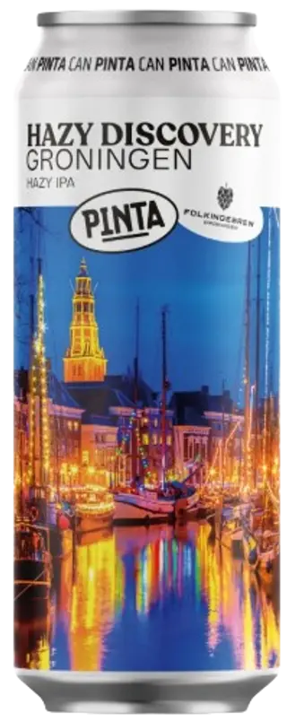 Hazy Discovery Groningen Browar PINTA Lata 50 cl.
