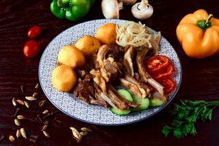 Казан-кебаб из баранины