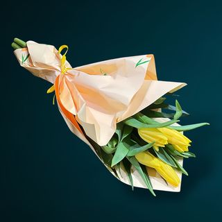 Buchet 5 Lalele Galbene