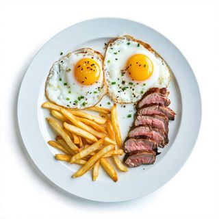 Huevos + Patatas + Lomo