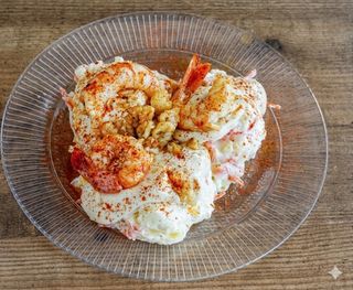 Ensaladilla De Gambones Al Ajillo (Ración)