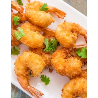 Golden Deep Fried Prawn