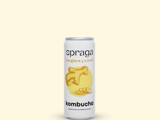 Kombucha jengibre y limón