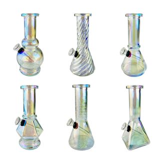 Bongo szklane Mini Przeźroczyste