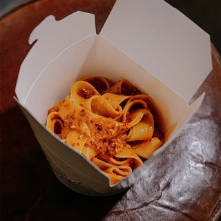 Pappardelle Gorgonzola e ’nduja