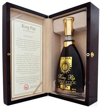 Կոնյակ Պապ Թագավոր 25* 0,5լ, , հատ