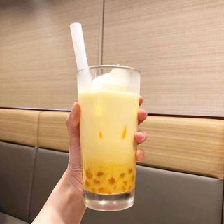 Milky Bubble tea peche