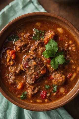 Spicy Goat Soup