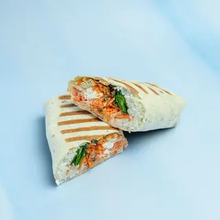 Wrap Salmon Teriyaki