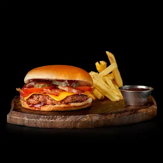 Bacon burger meniu 
