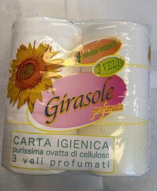 Carta girasole 3veli 4 pezzi