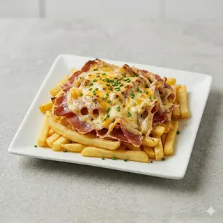 Patatas Gratinadas Con Jamón